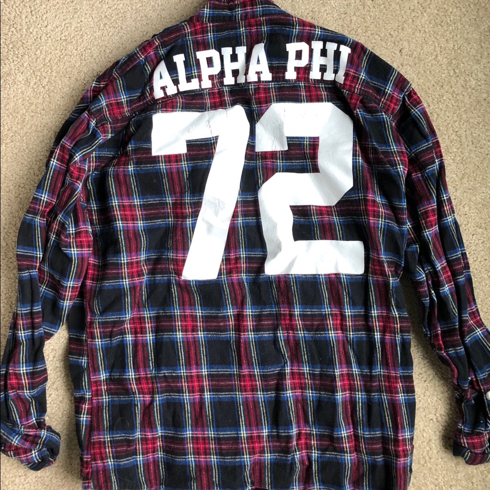 Alpha phi flannel - Picture 4 of 4